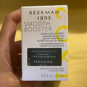 Beekman 1802 Smooth Booster willow bark exfoliating Serum